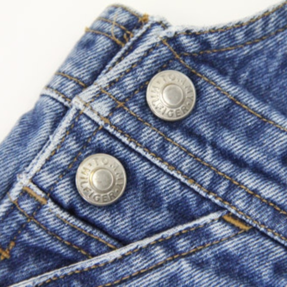 Tommy Hilfiger Vintage Bib Overalls Denim Toddler - Picture 6 of 8